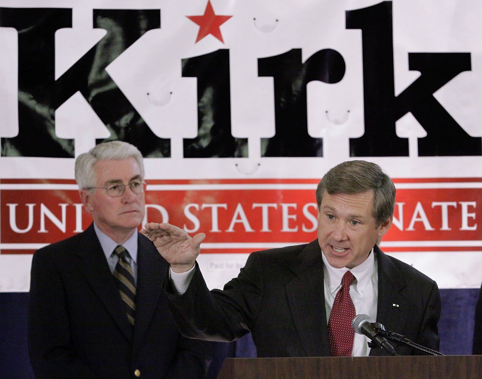 Jim Edgar and Mark Kirk, 2009